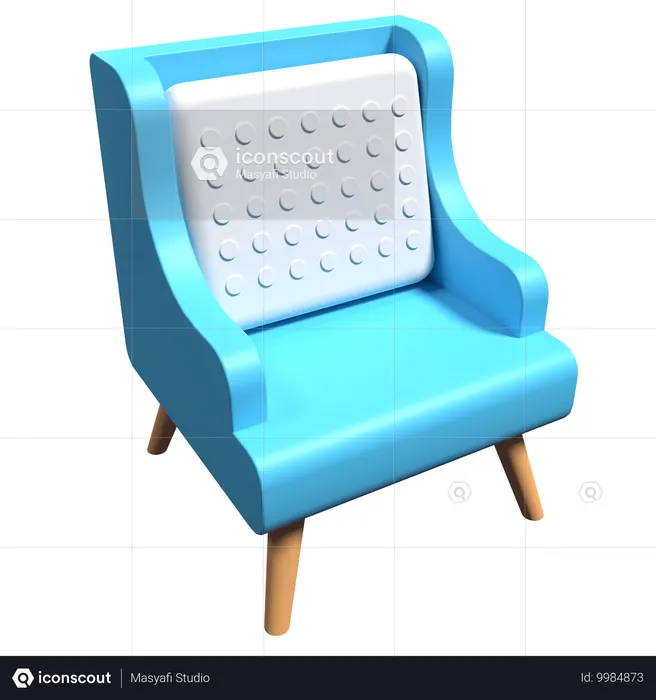 Sofa  3D Icon