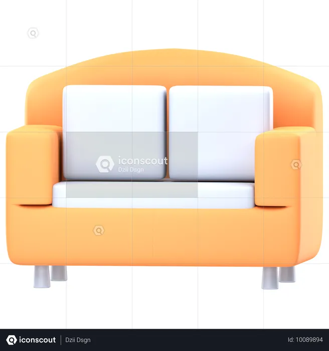 Sofa  3D Icon