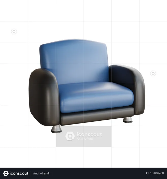 Sofa  3D Icon