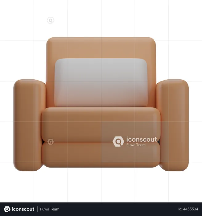 Sofa  3D Illustration