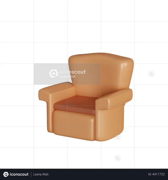 Sofa  3D Illustration