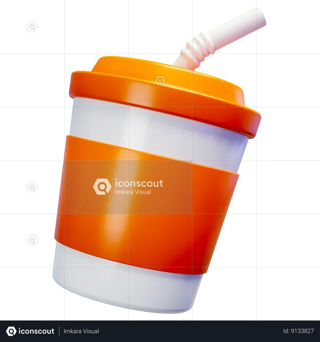 Soft Drink  3D Icon