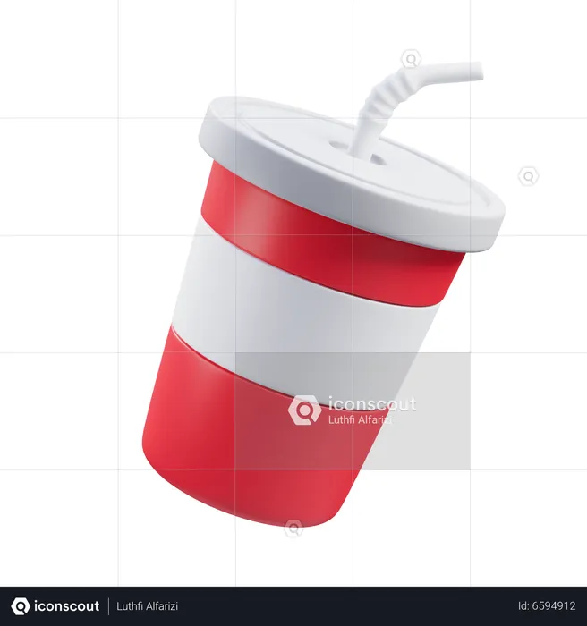 Soft Drink  3D Icon