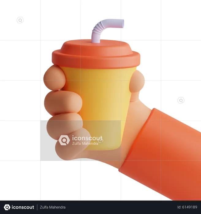 Soft Drinks  3D Icon