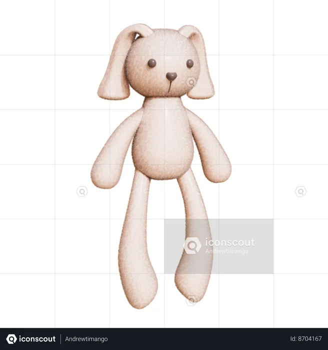 Soft Toy  3D Icon