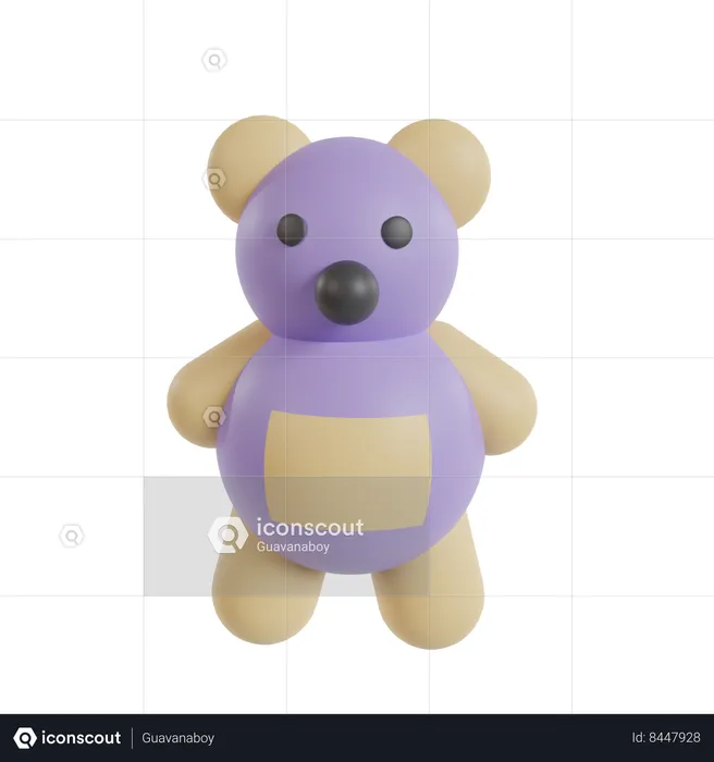 Soft toy  3D Icon