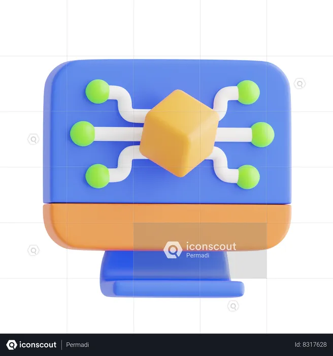 Software 3D  3D Icon