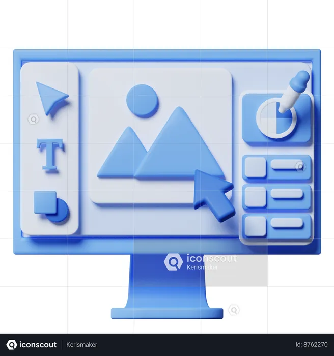 Software Design  3D Icon