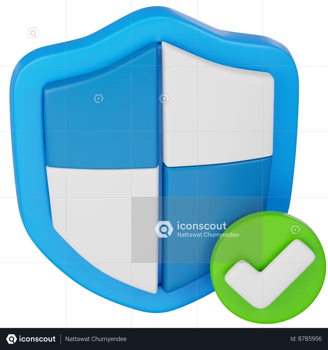 Software Security  3D Icon