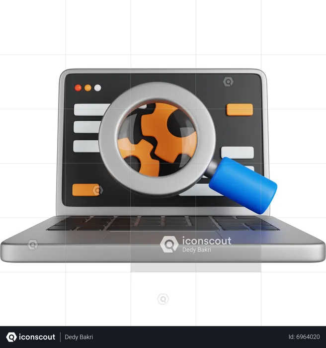 Software Testing  3D Icon