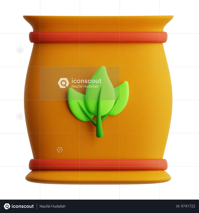 Soil Bag  3D Icon