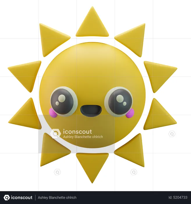 Sol  3D Icon
