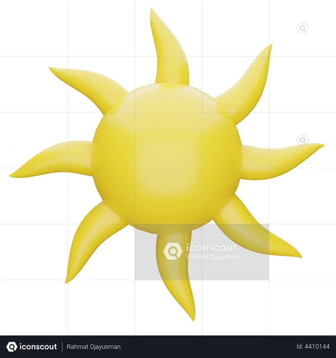 Sol  3D Illustration