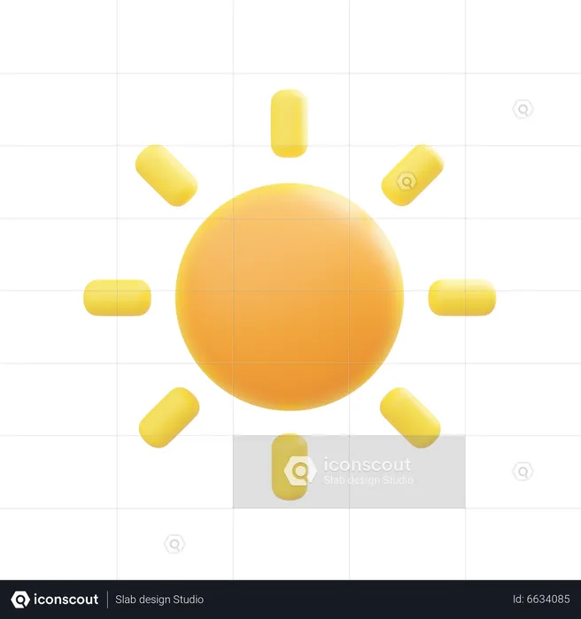 Sol  3D Icon