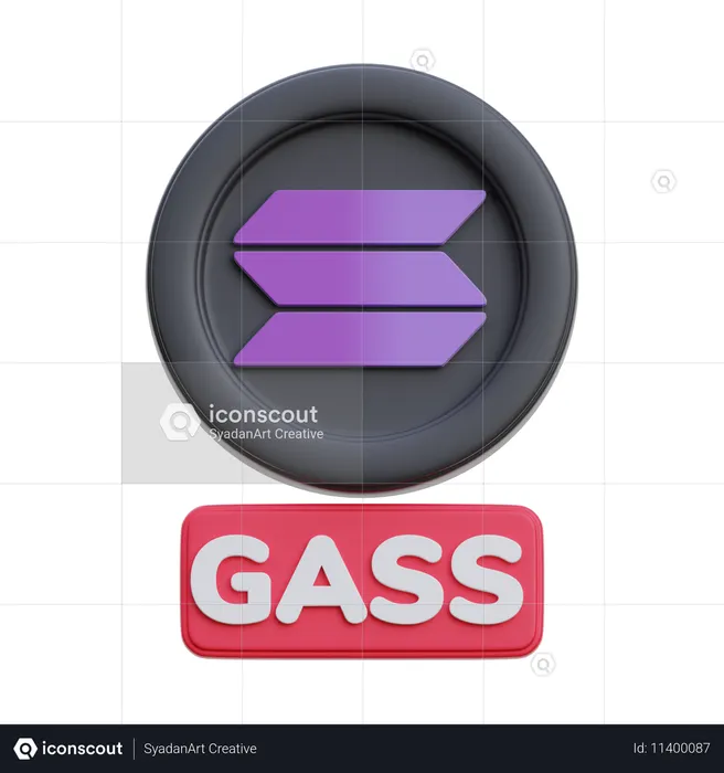 Solana Gass  3D Icon