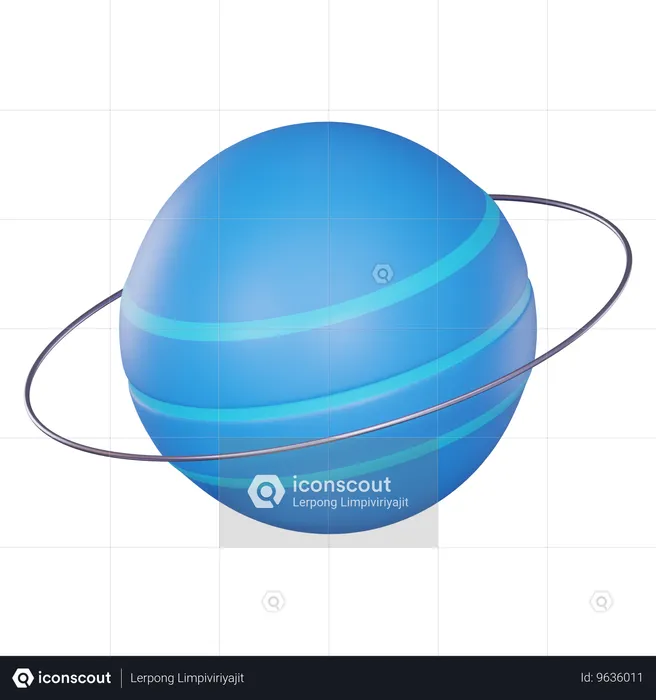 Solar System  3D Icon