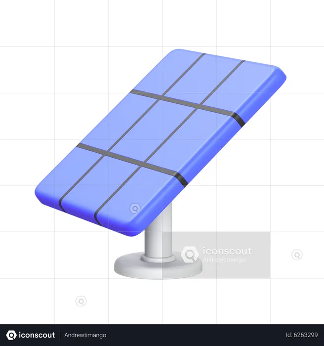 Solarbatterie  3D Icon