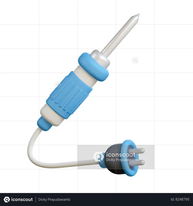 Soldering Iron  3D Icon