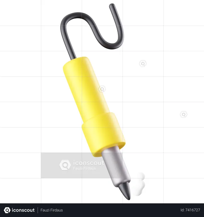 Soldering iron  3D Icon