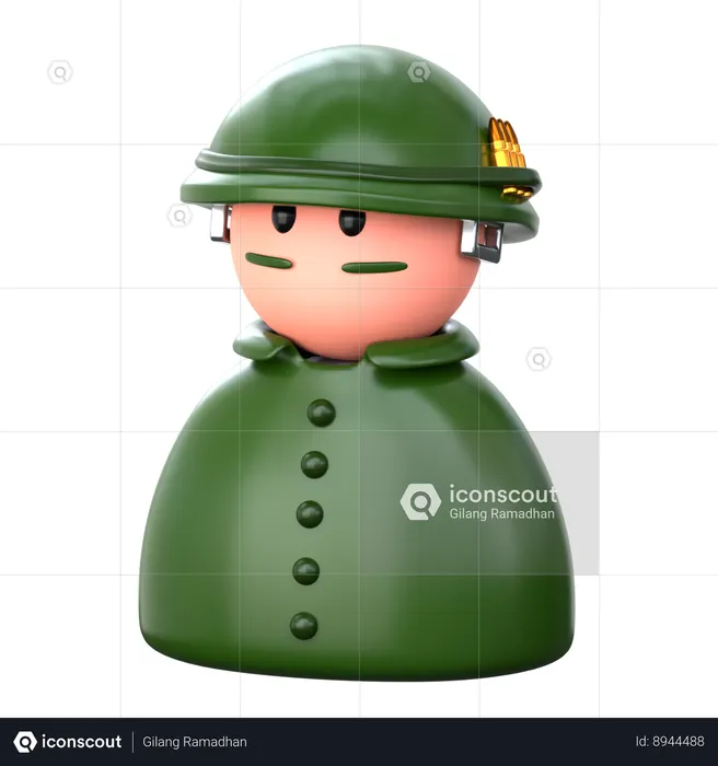 Soldier  3D Icon