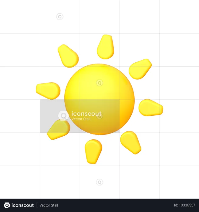 Soleado  3D Icon