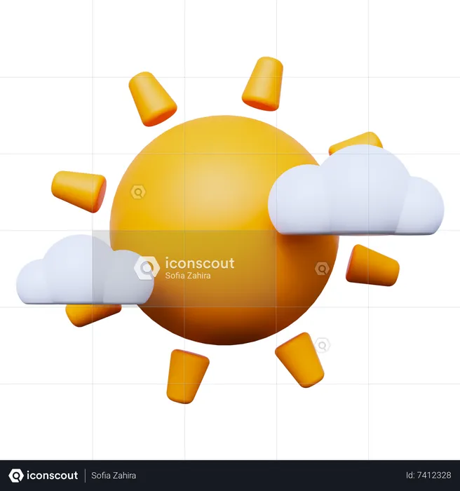 Soleado  3D Icon