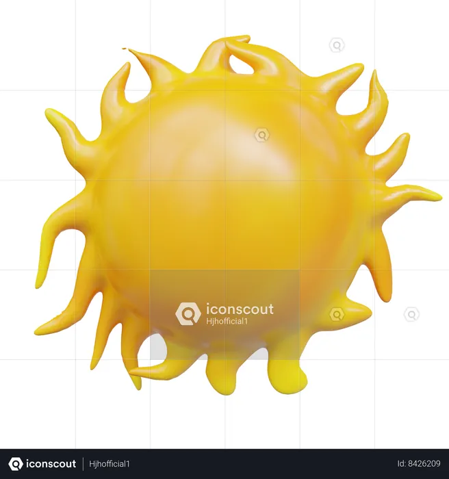 Soleil  3D Icon