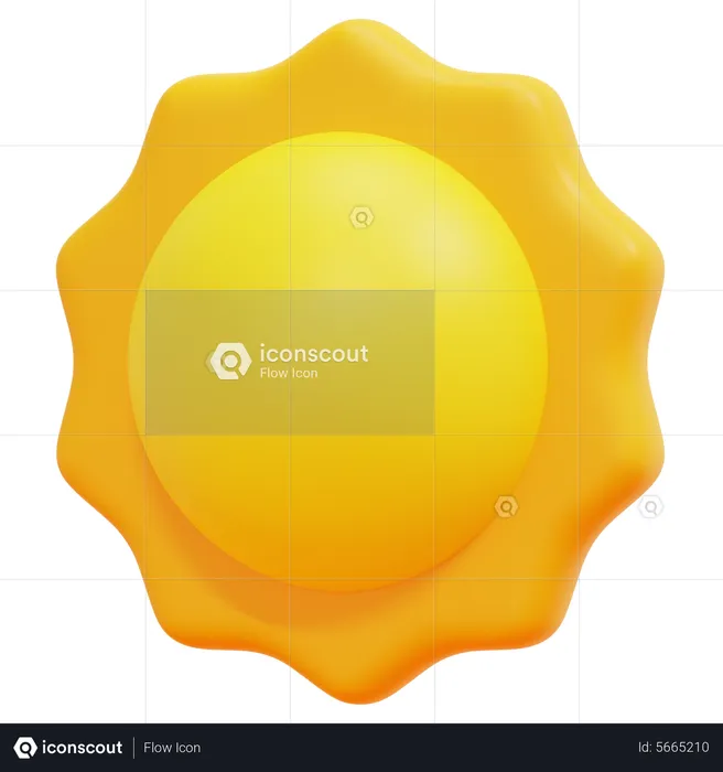 Soleil  3D Icon