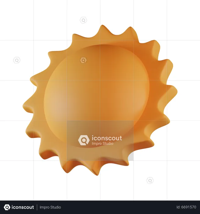 Soleil  3D Icon