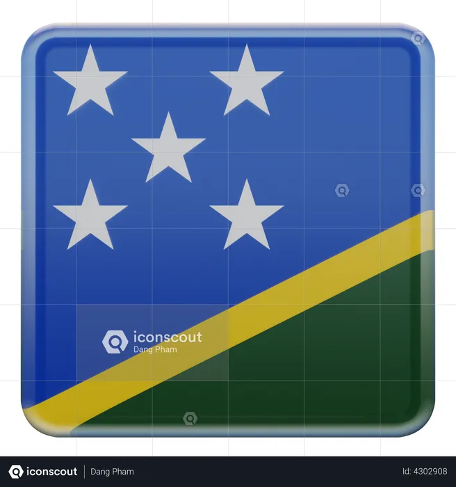 Solomon Islands Flag Flag 3D Flag