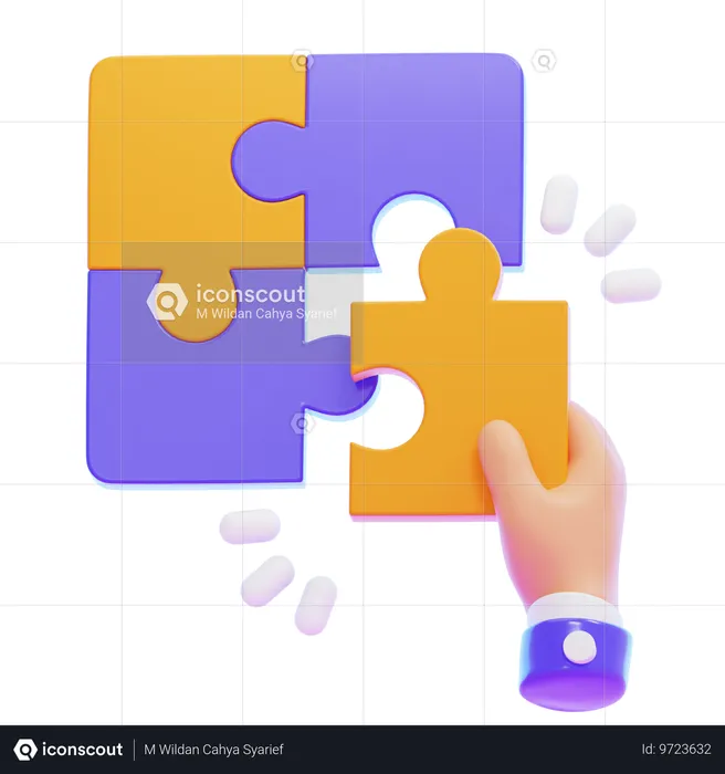 Solution  3D Icon