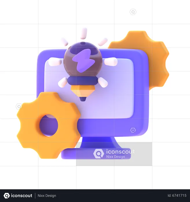 Solution  3D Icon