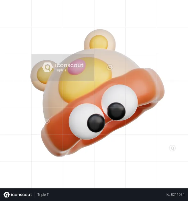 Sombrero de bebé  3D Icon
