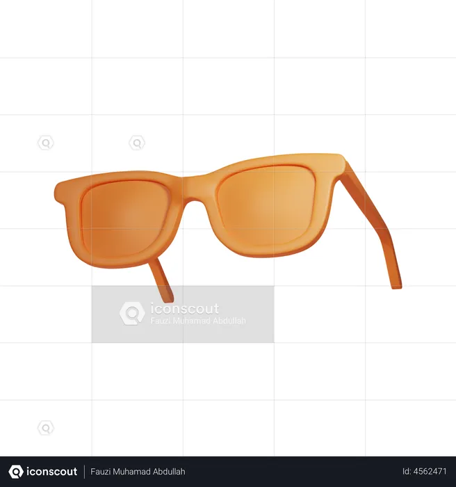 Sommer Sonnenbrille  3D Illustration