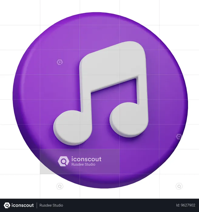 Song  3D Icon