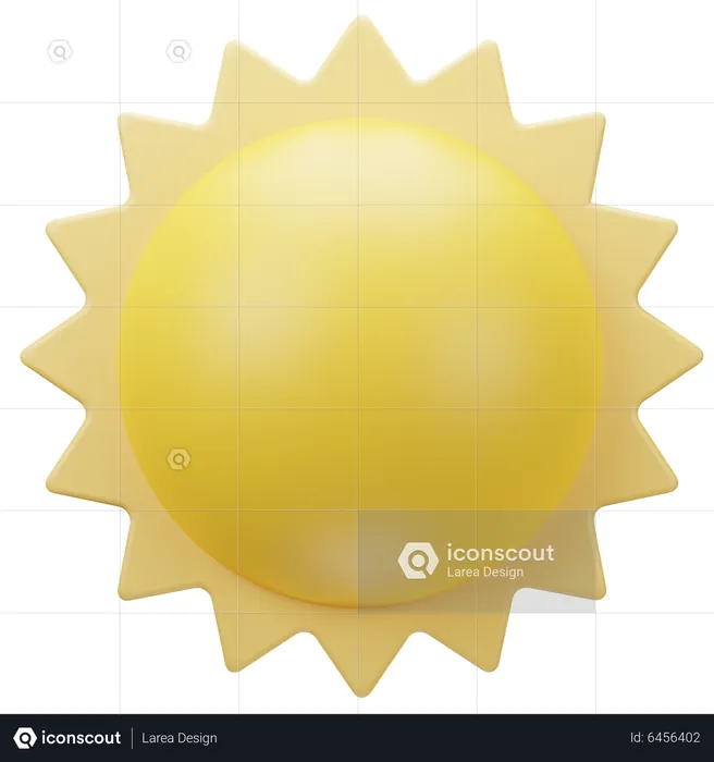 Sonne  3D Icon