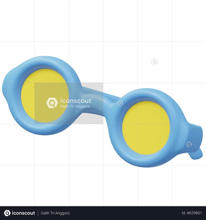 Sonnenbrille  3D Illustration