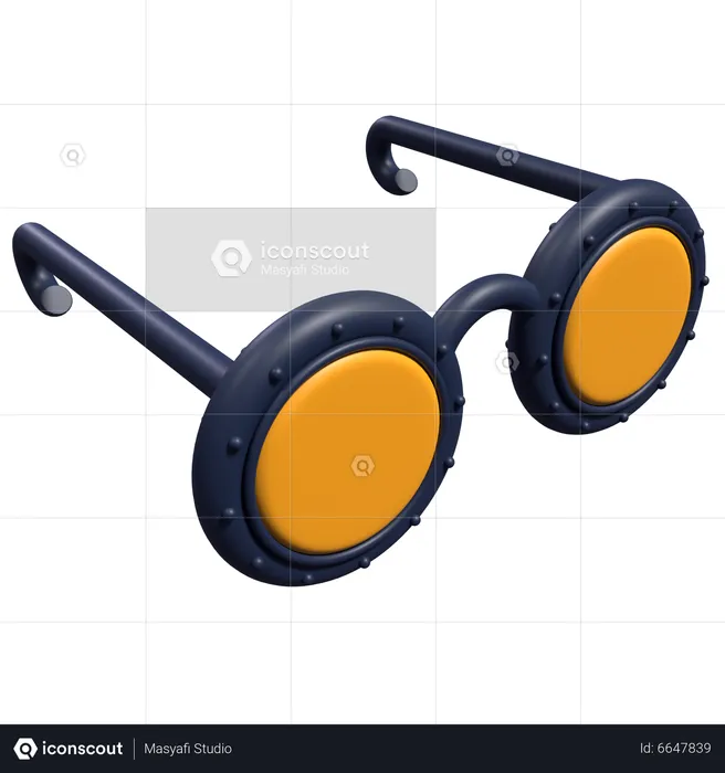 Sonnenbrille  3D Icon