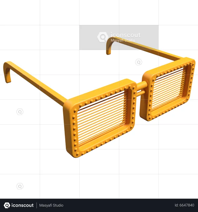 Sonnenbrille  3D Icon