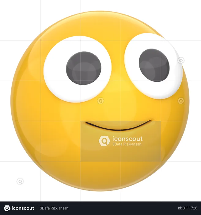 Sonriente Emoji 3D Icon