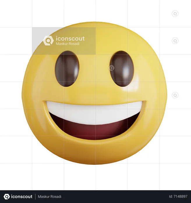 Emoji sonriente Emoji 3D Icon