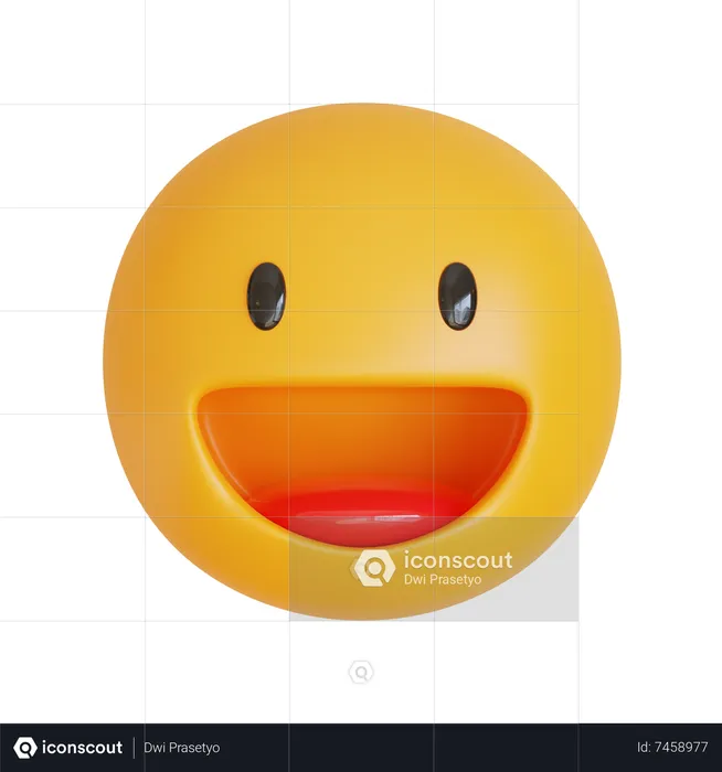 Sonrisa Emoji 3D Icon