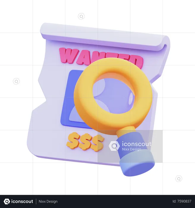 Sospechar  3D Icon