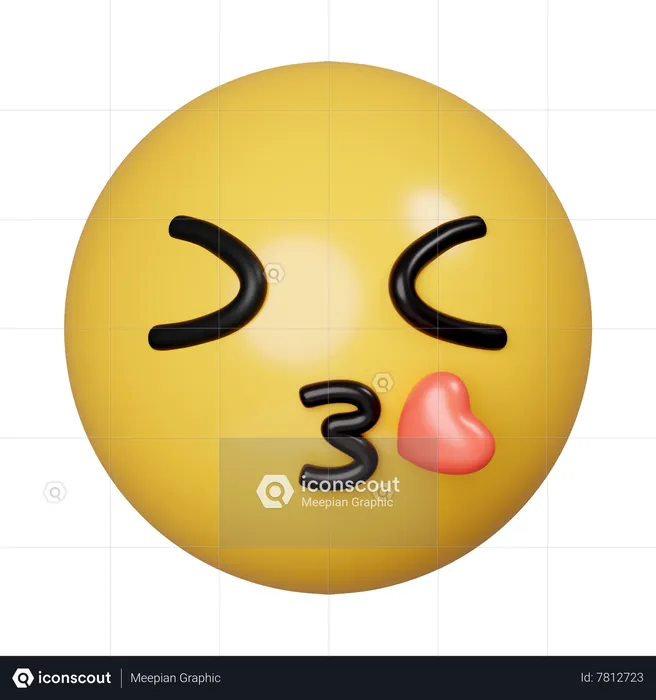 Souffler Emoji 3D Icon