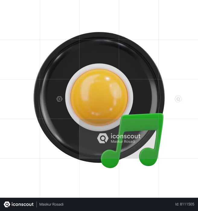 Sound  3D Icon