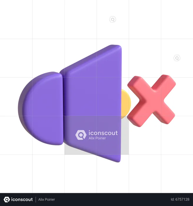 Sound Off  3D Icon