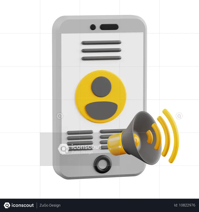 Sound Profile  3D Icon