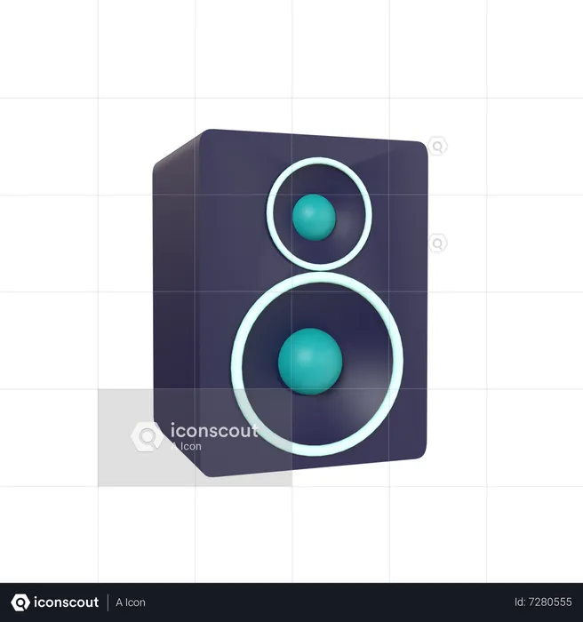 Sound system  3D Icon