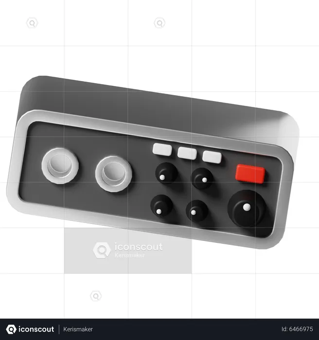 Soundcard  3D Icon