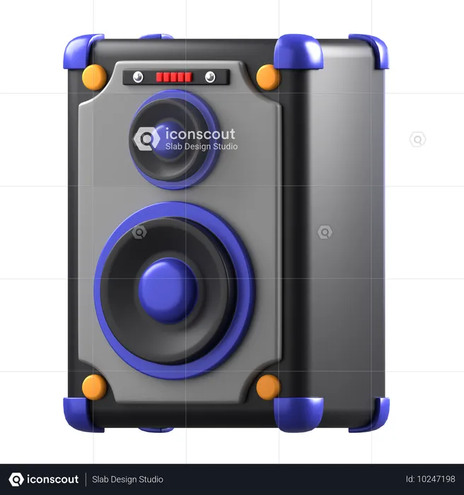 Soundsystem  3D Icon